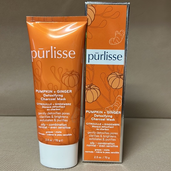 Pūrlisse Pumpkin + Ginger Detoxifying Charcoal Mask - Picture 3 of 5
